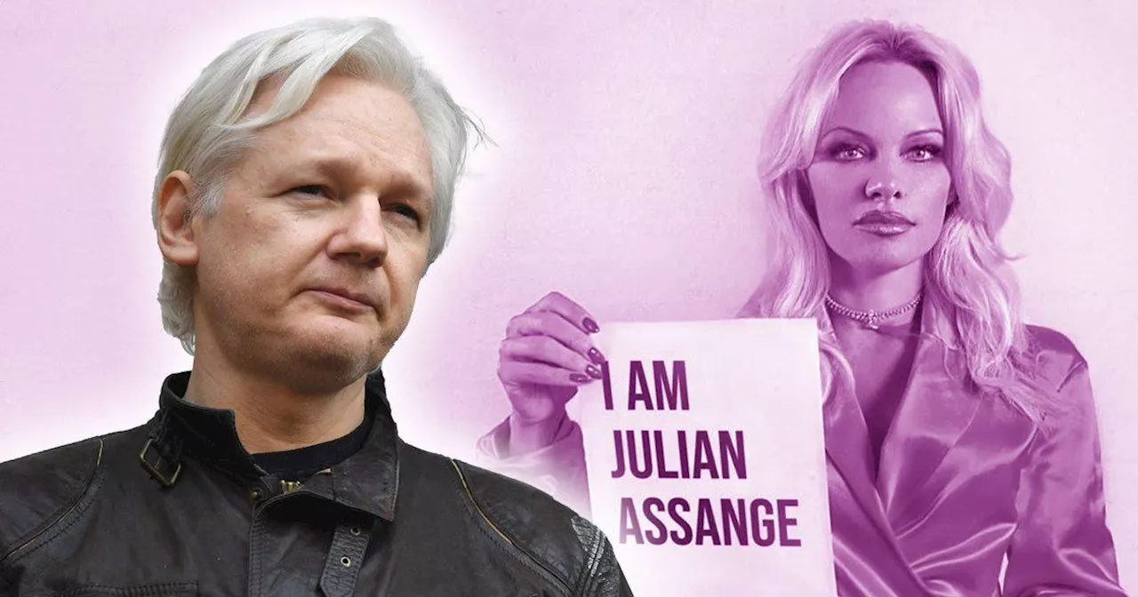 The unlikely friendship between Julian Assange and Pamela Anderson