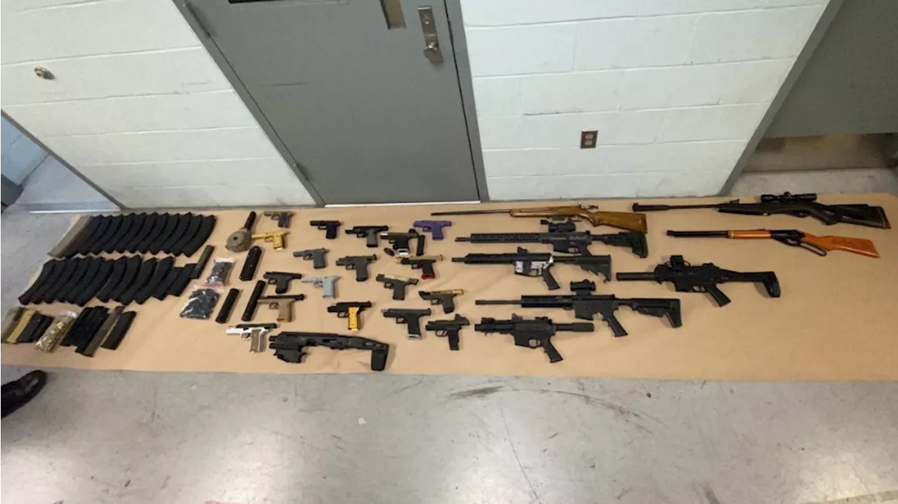 Seattle officers recover dozens of guns in separate incidents