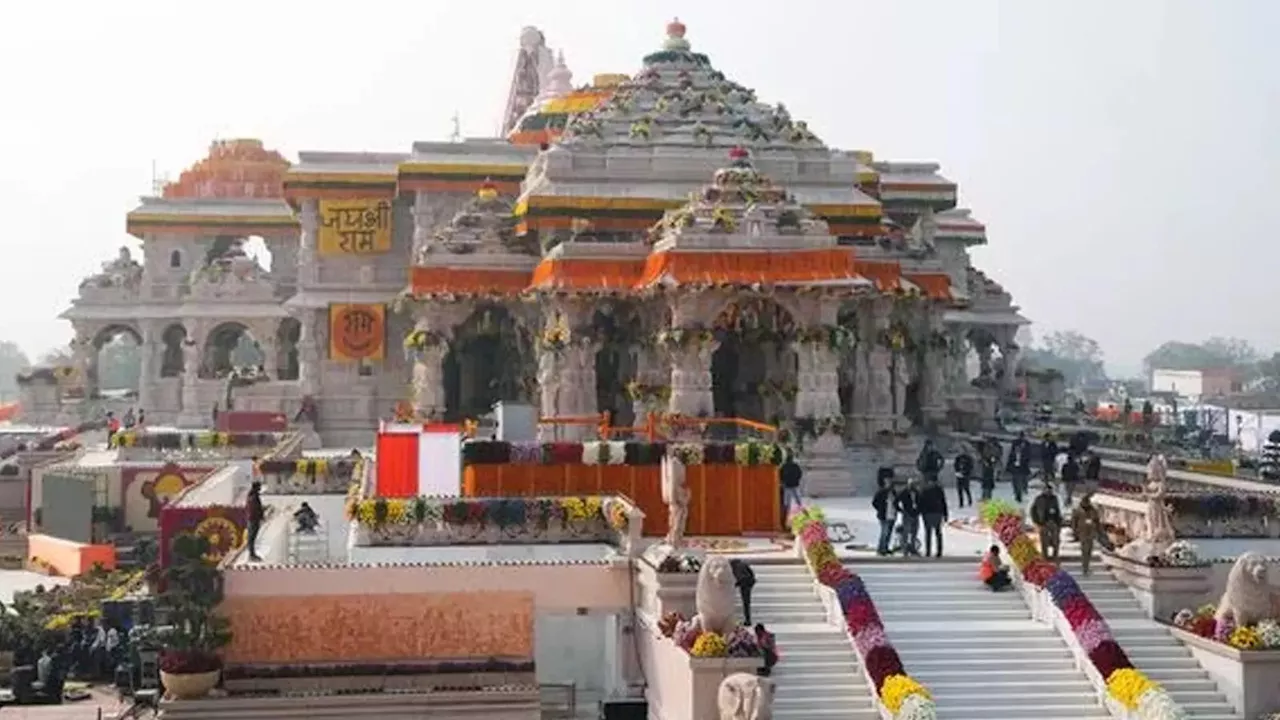 श्रीराम जन्मभूमि तीर्थ क्षेत्र ट्रस्ट ने राम मंदिर की छत से पानी टपकने के आरोप नकारे, बताई असली वजह