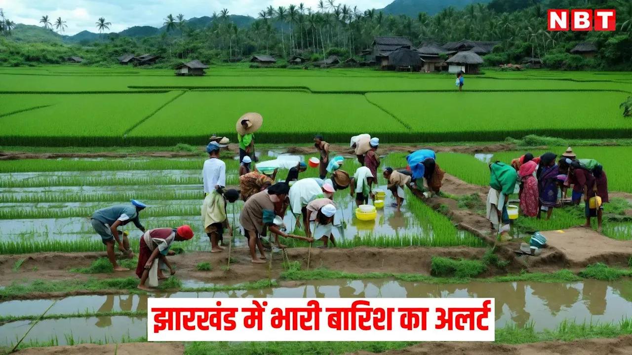 Jharkhand Monsoon: 25 से 28 जून तक इन जिलों में भारी बारिश के आसार, जानें कहां पहुंची मॉनसून की हवा, IMD का येलो अलर्ट