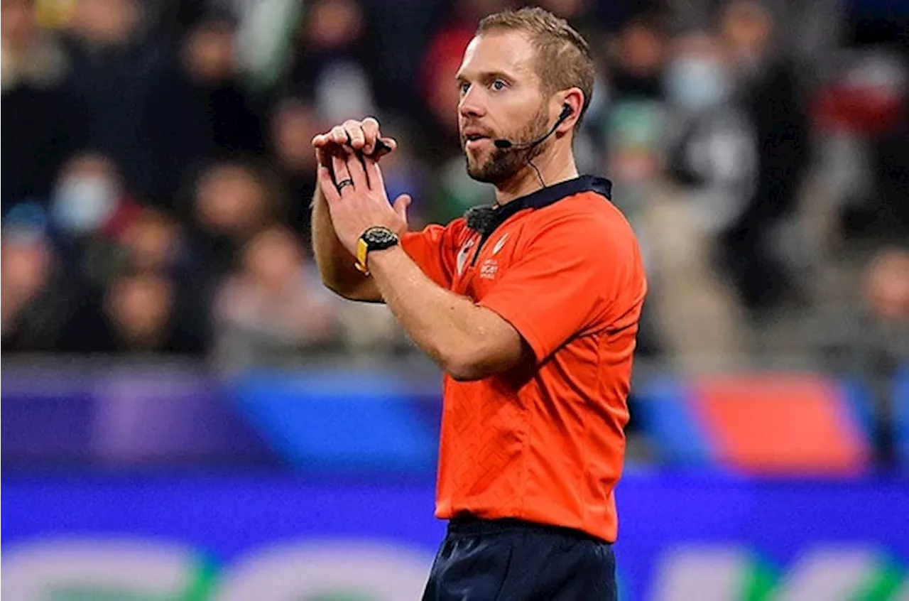 Boks get new ref for Ireland opener as Angus Gardner withdraws