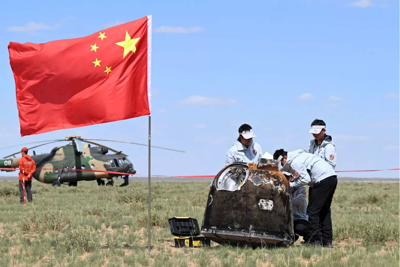 China’s Chang’e 6 returns with first rocks from far side of the moon