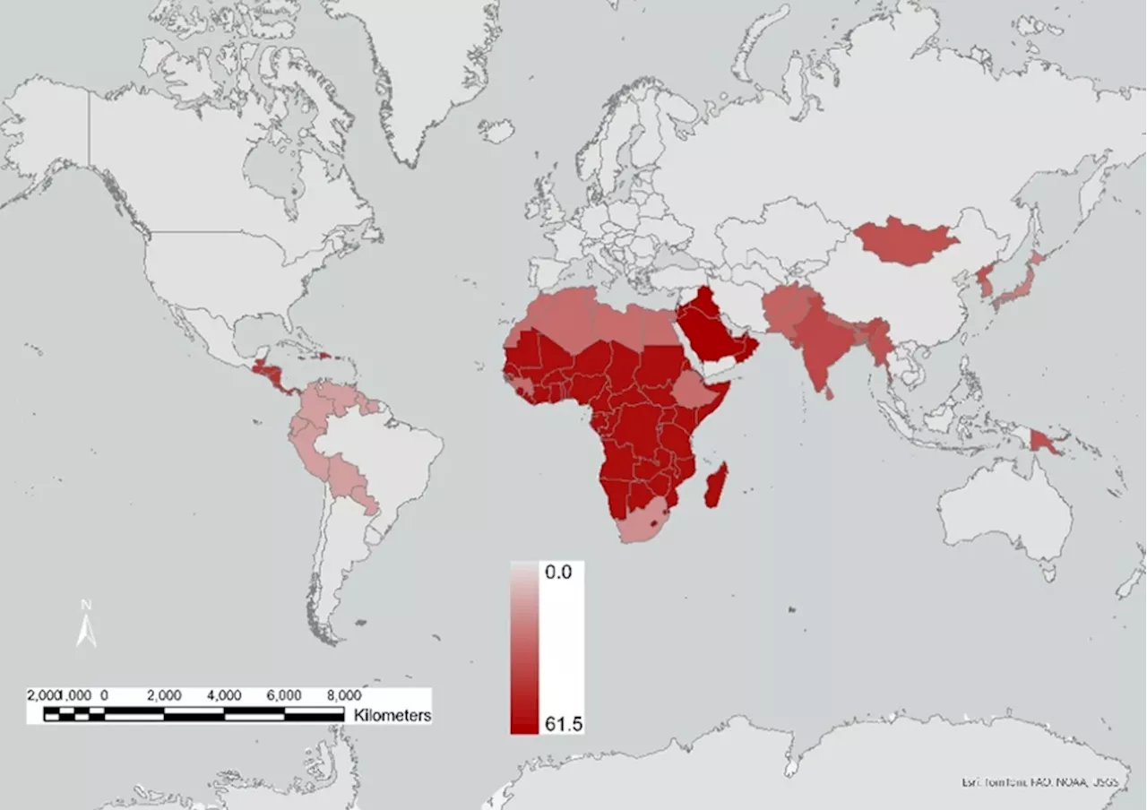 Global food collapse looms amid heat and water stress, warns new study