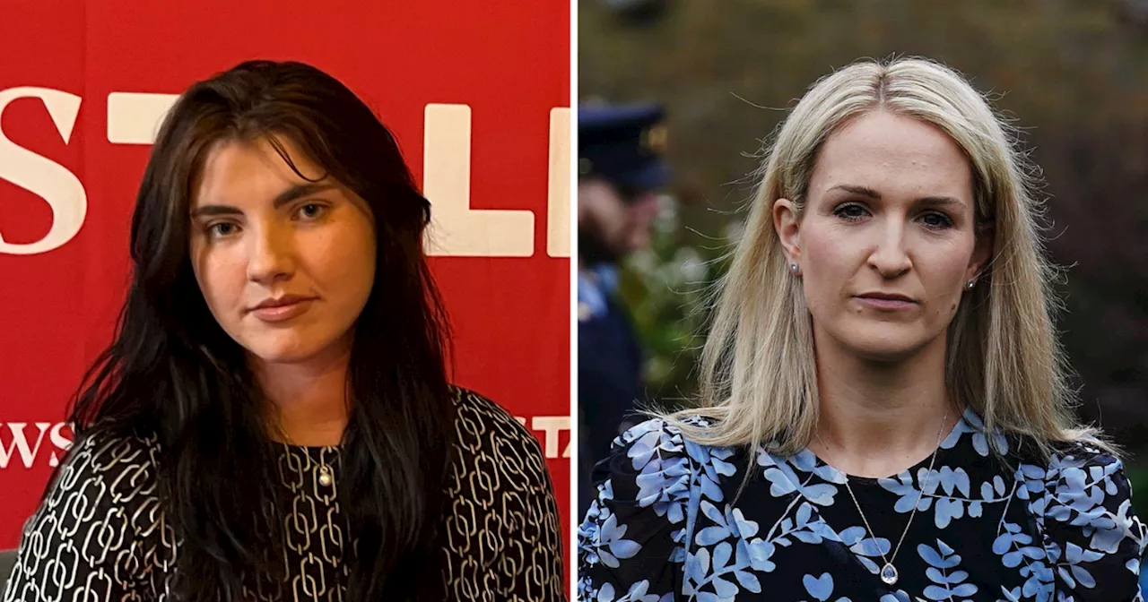 Natasha O'Brien to Helen McEntee: 'I wouldn't need to speak out if you were doing your job'