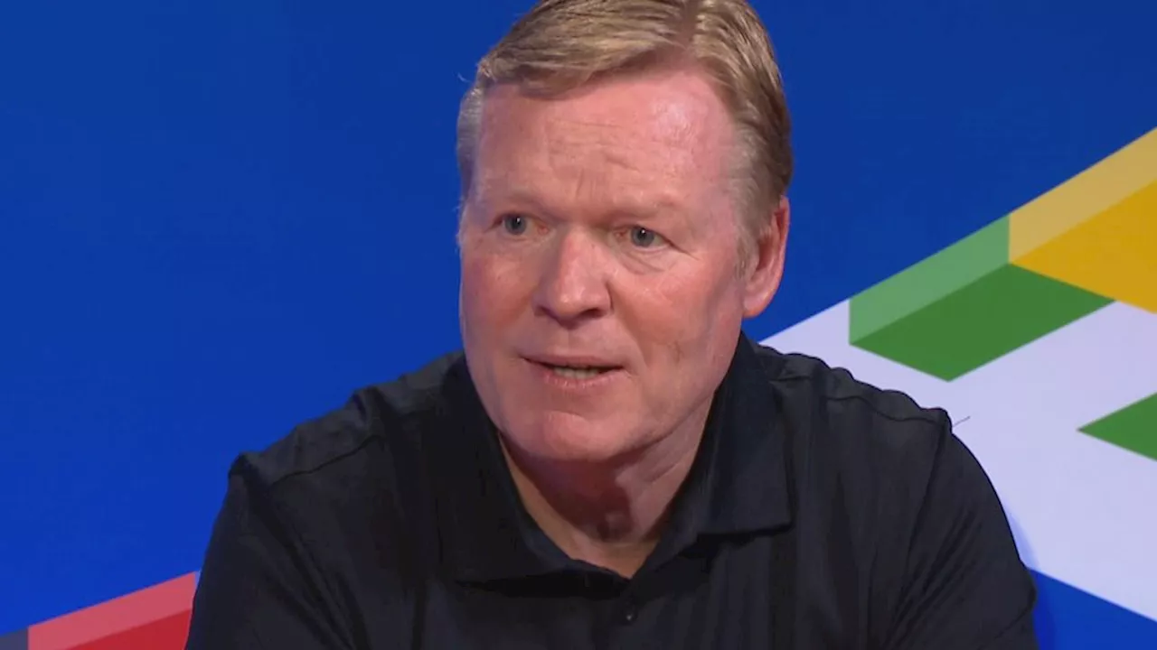 Koeman erkent 'wanvertoning' tegen Oostenrijk: 'Ik ben verantwoordelijk'