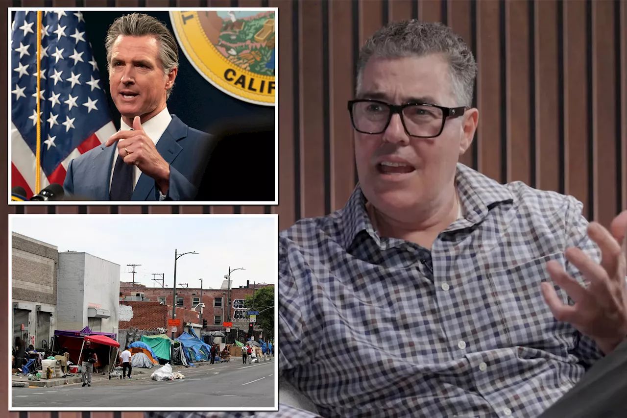 Adam Carolla leaving 'horrible' California, slams 'sociopathic' Gov. Gavin Newsom: 'Slippery eel of nothingness'