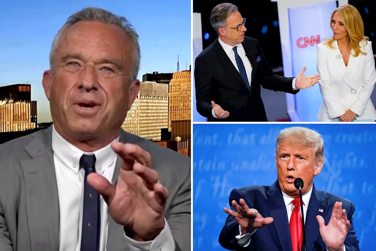 RFK Jr. rips CNN moderators, praises Trump as 'greatest debater in modern American history'