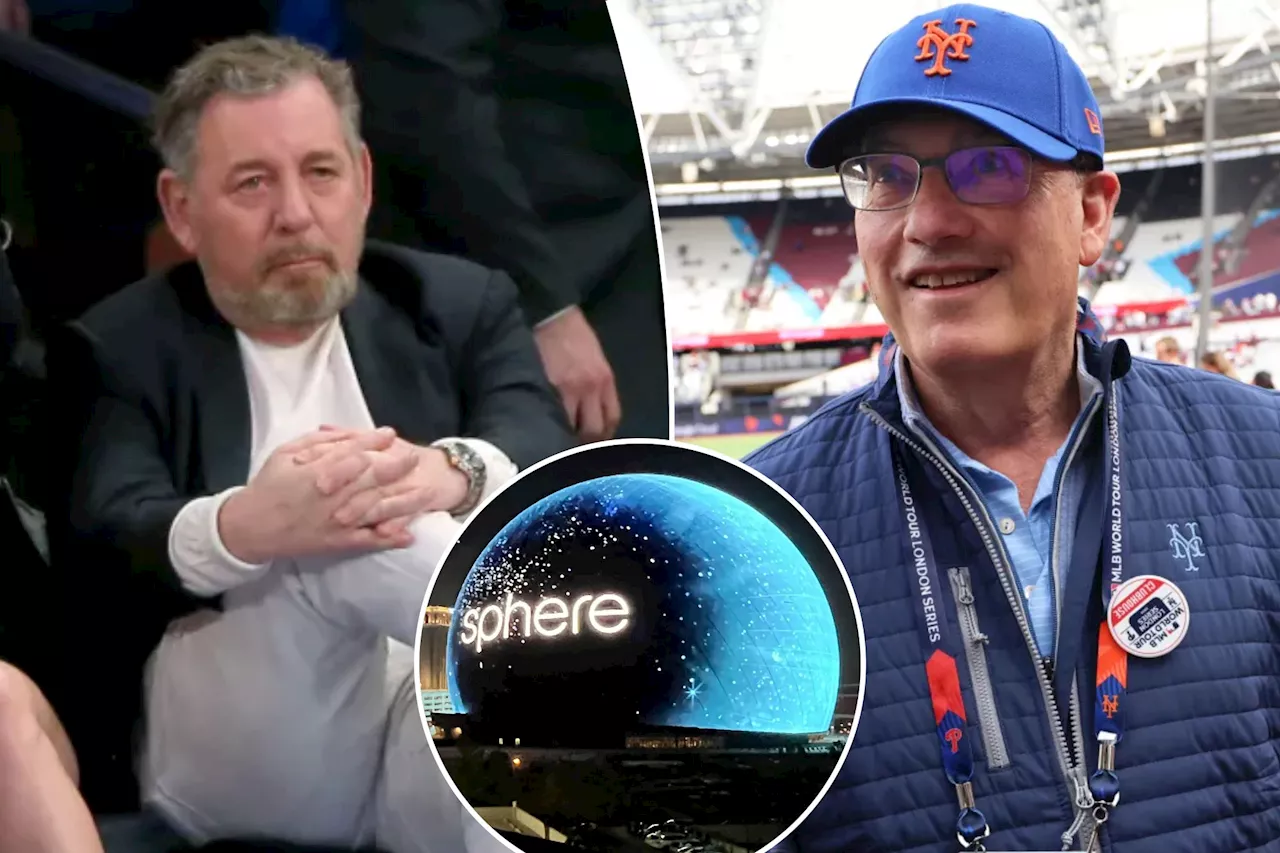 Steve Cohen picks up stake in James Dolan's Las Vegas Sphere