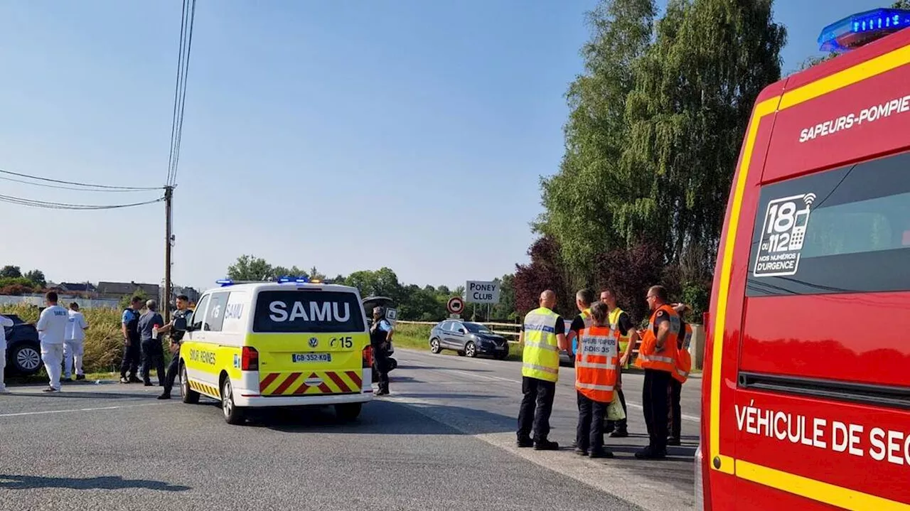 Un motard décède dans un accident de la circulation sur une route d’Ille-et-Vilaine