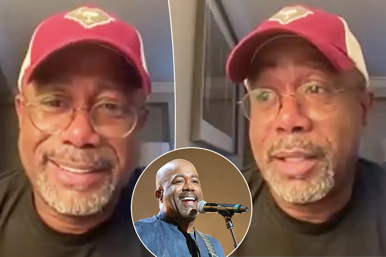 Darius Rucker shares how he stays grounded nearly 40 years into his career