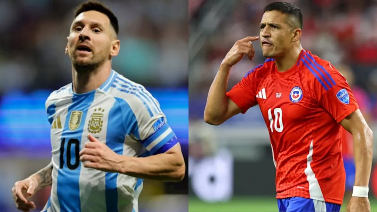 Selección argentina hoy vs Chile por Copa América 2024: horario, dónde ver y formaciones