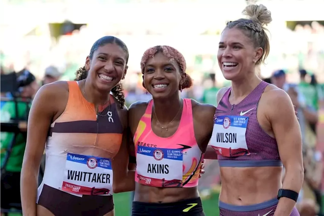 Local track standouts Nia Akins and Allie Wilson qualify for first Olympic Games in Paris