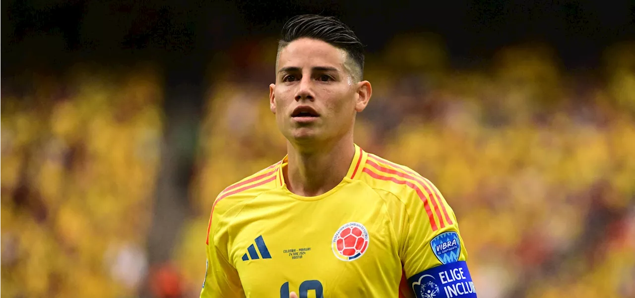 Atuação de James Rodríguez na Copa América 'brilha os olhos' do São Paulo por venda