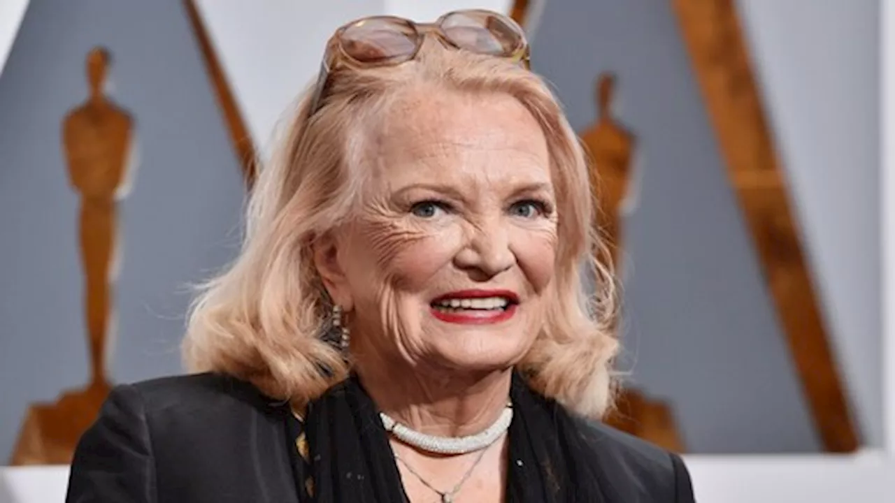 Notebook-actrice Gena Rowlands heeft ziekte van alzheimer