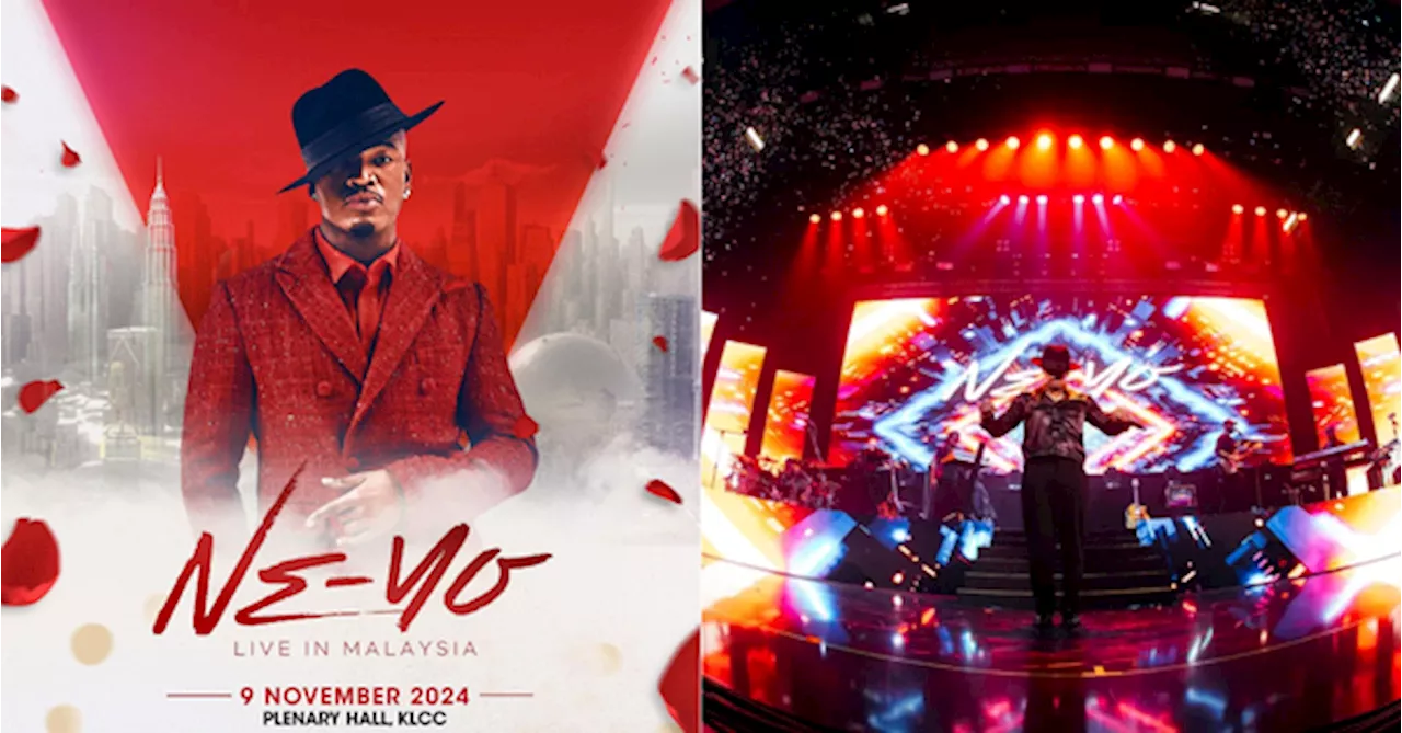 NE-YO Is Coming Back To Kuala Lumpur In 2024 & Tickets Go On Sale Tomorrow