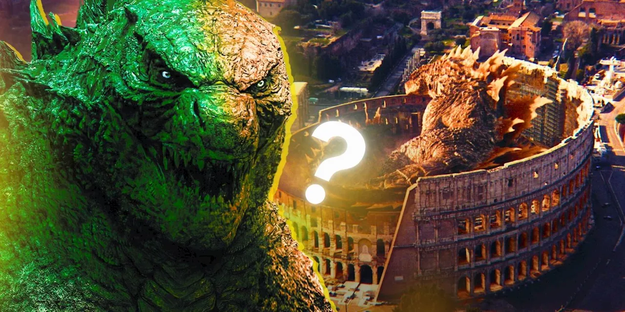 Why Godzilla Really Likes To Sleep In The Roman Colosseum In Godzilla x Kong