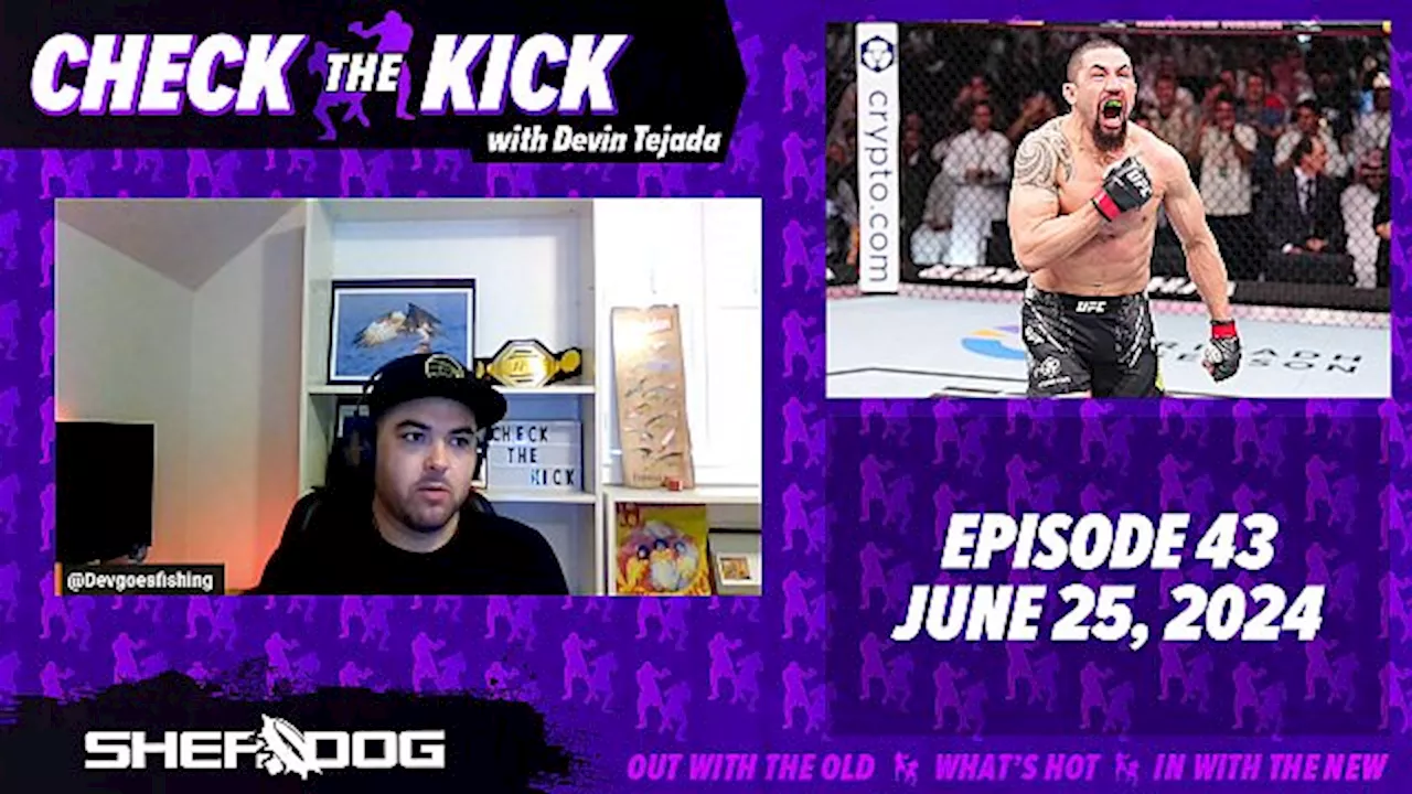 Check The Kick: UFC Saudi Arabia, Sportswashing, UFC 303