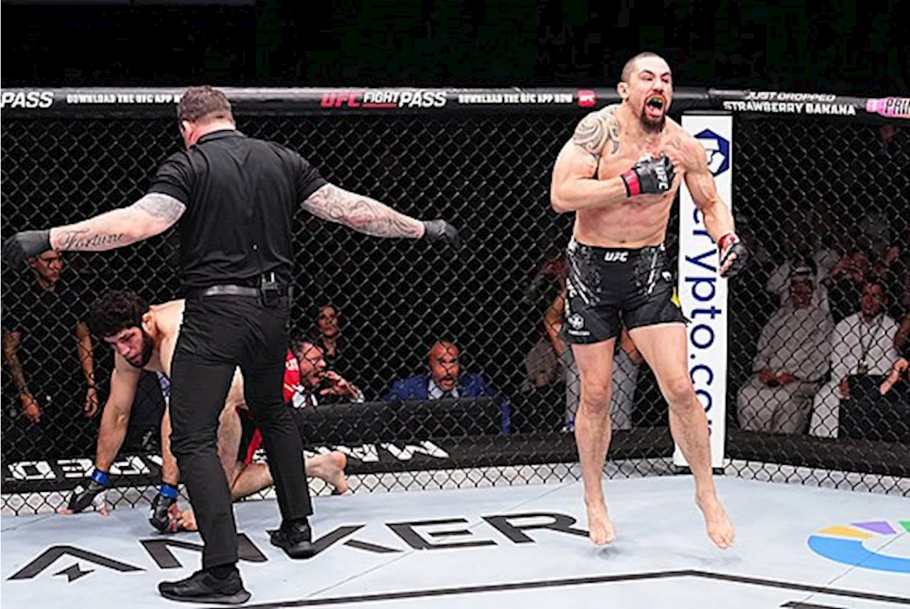 Manager: Robert Whittaker Had Emergency Surgery 24 Hours Before UFC Saudi Arabia