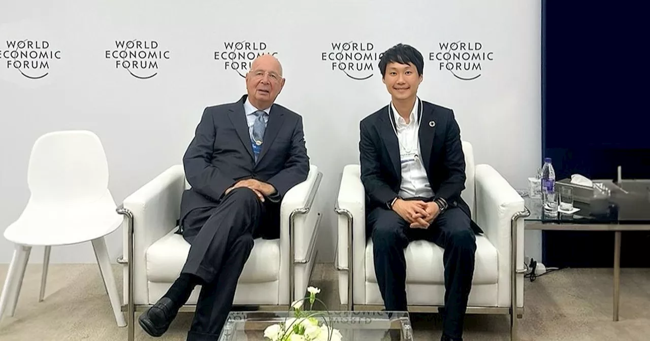 “ท๊อป จิรายุส” ถกประธาน World Economic Forum เกี่ยวกับทิศทางสินทรัพย์ดิจิทัลและระบบการเงินในอาเซียน