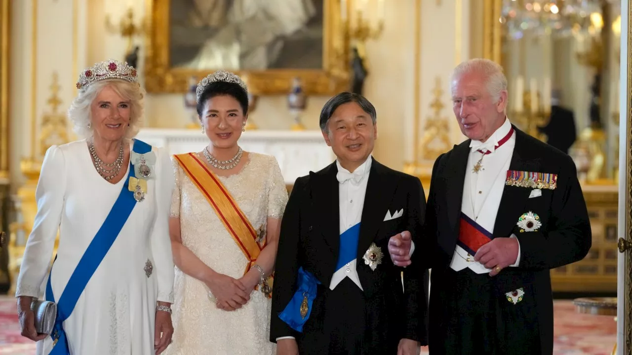 King Charles’ grand display for Japanese Emperor Naruhito