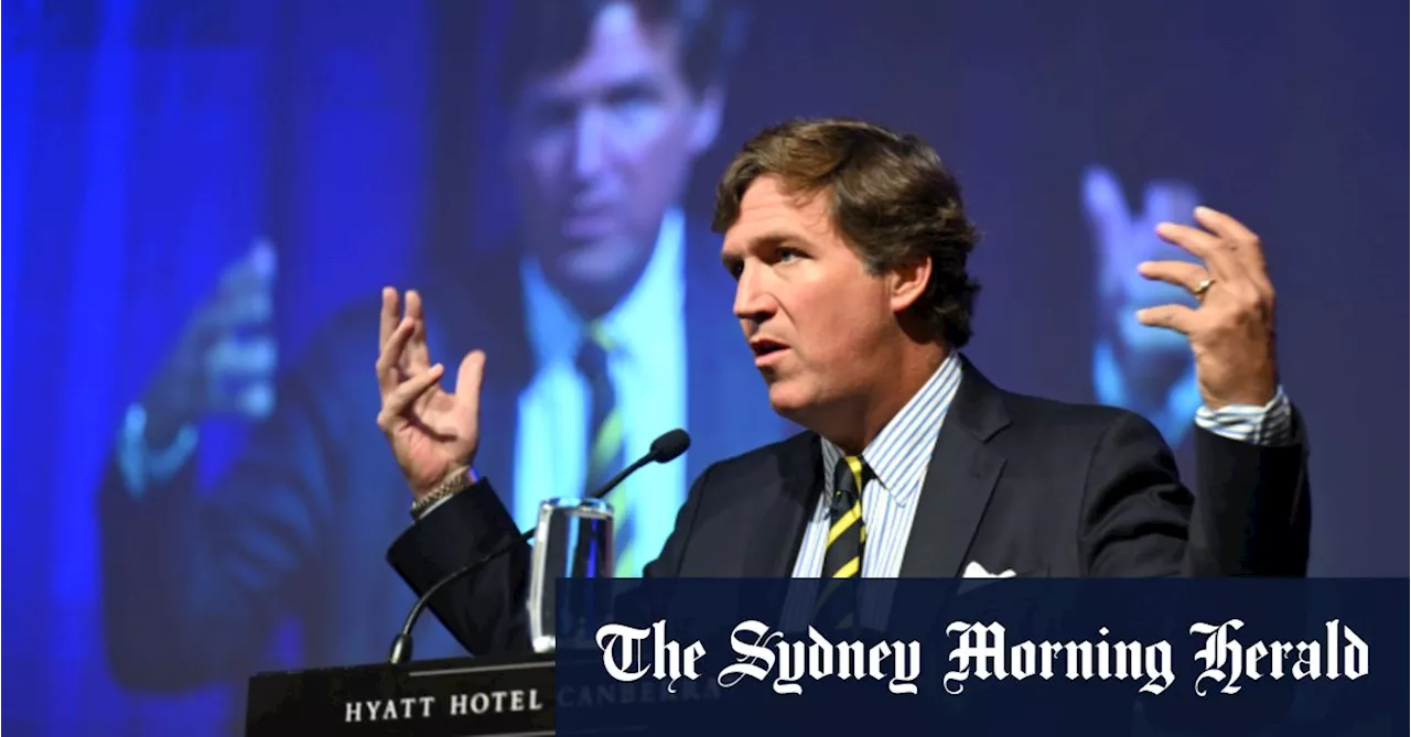 Tucker Carlson’s message for his Australian faithful