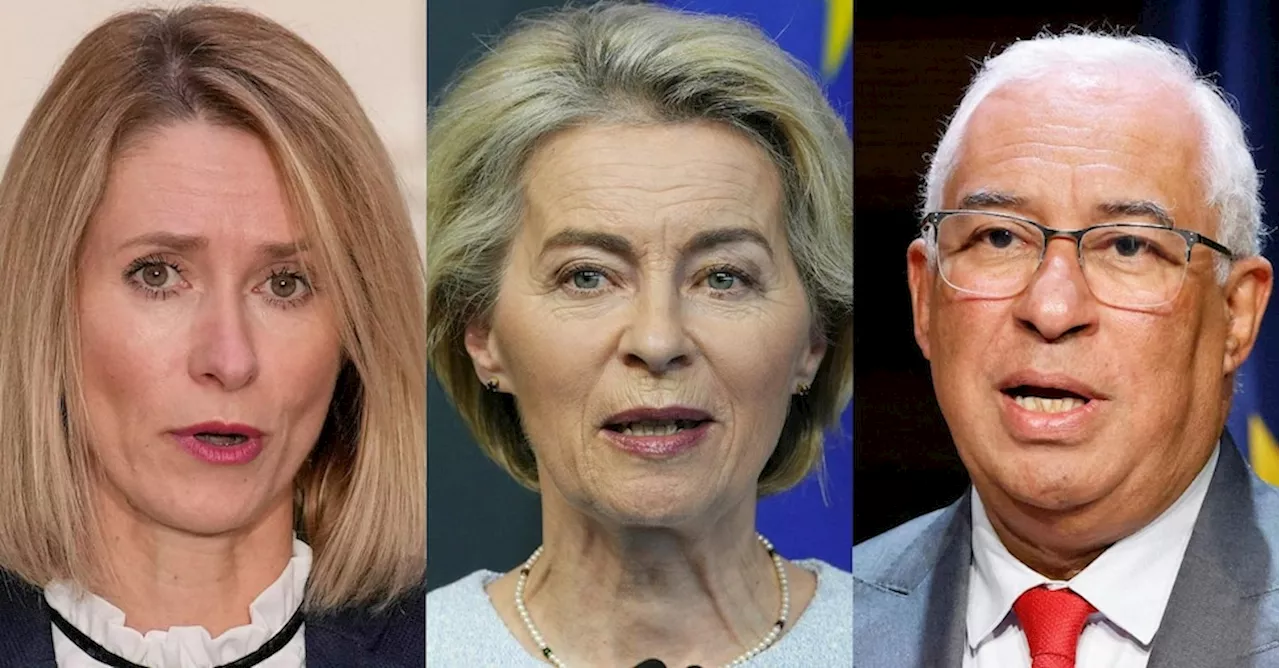 Ue, accordo sulle nomine: Von der Leyen-Costa-Kallas