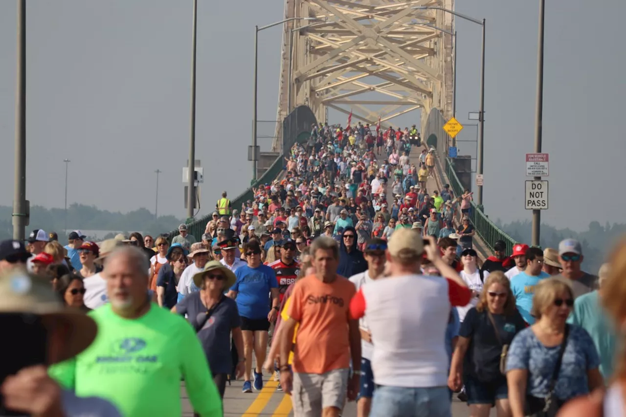 Come for a walk this Saturday on the International Bridge