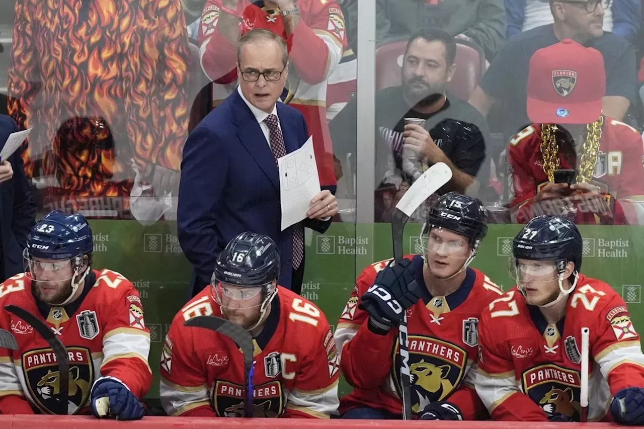 Panthers' Coach Paul Maurice, A Hockey Lifer, Finally Has A Stanley Cup ...