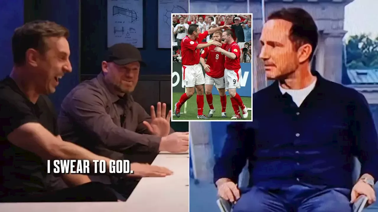 Frank Lampard responds to Wayne Rooney's claims that he was tucked into bed during international duty