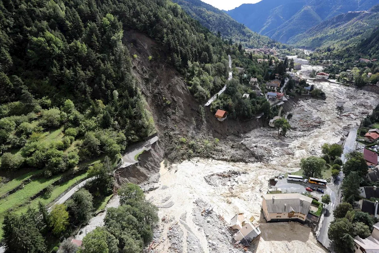 En images. Ponts submergés, évacuations… D’importantes crues ont une nouvelle fois frappé la vallée de la Vésubie