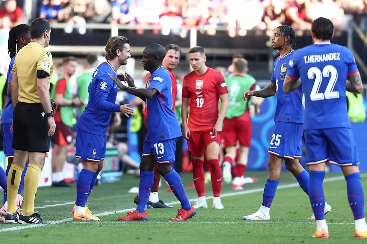  Pologne (1-1) : Des points pour Barcola, des doutes pour Griezmann