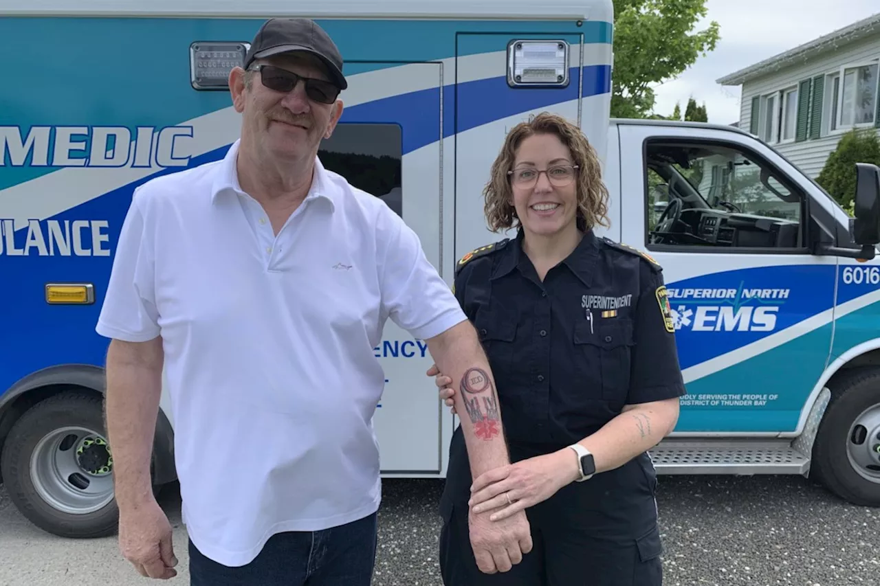 Paramedic helps save man from cardiac arrest