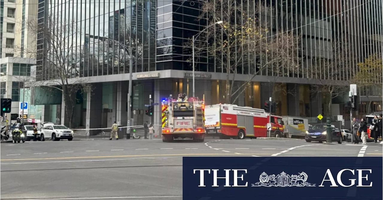 Diesel spill floods Melbourne CBD high-rise