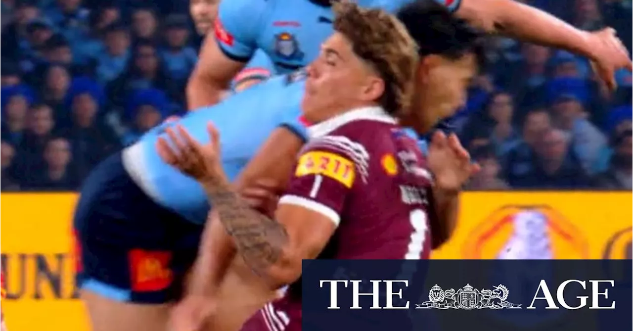 Nine scraps Suaalii tackle from Origin ad after NRL complaint