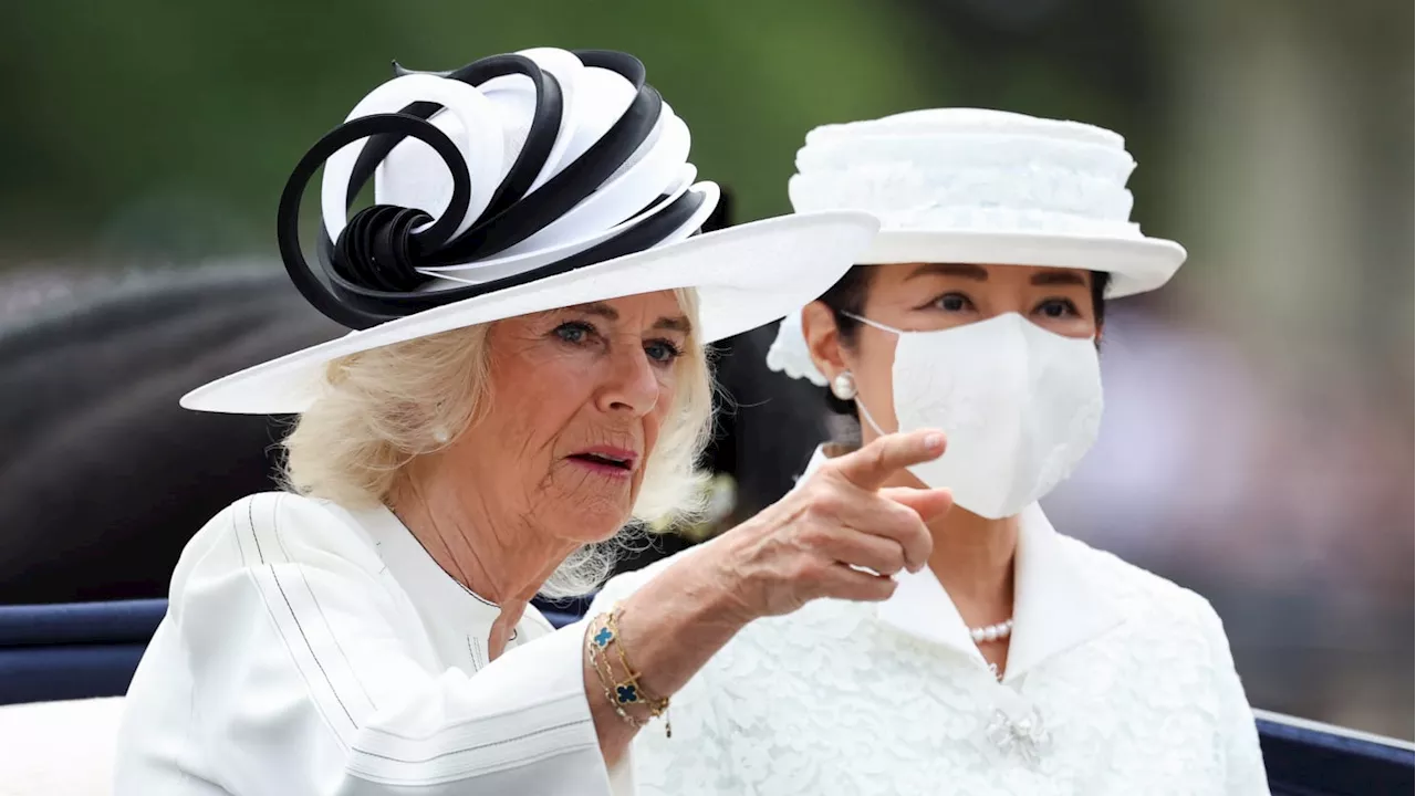 Why the Empress of Japan Wore a Mask to Meet the Royal Family