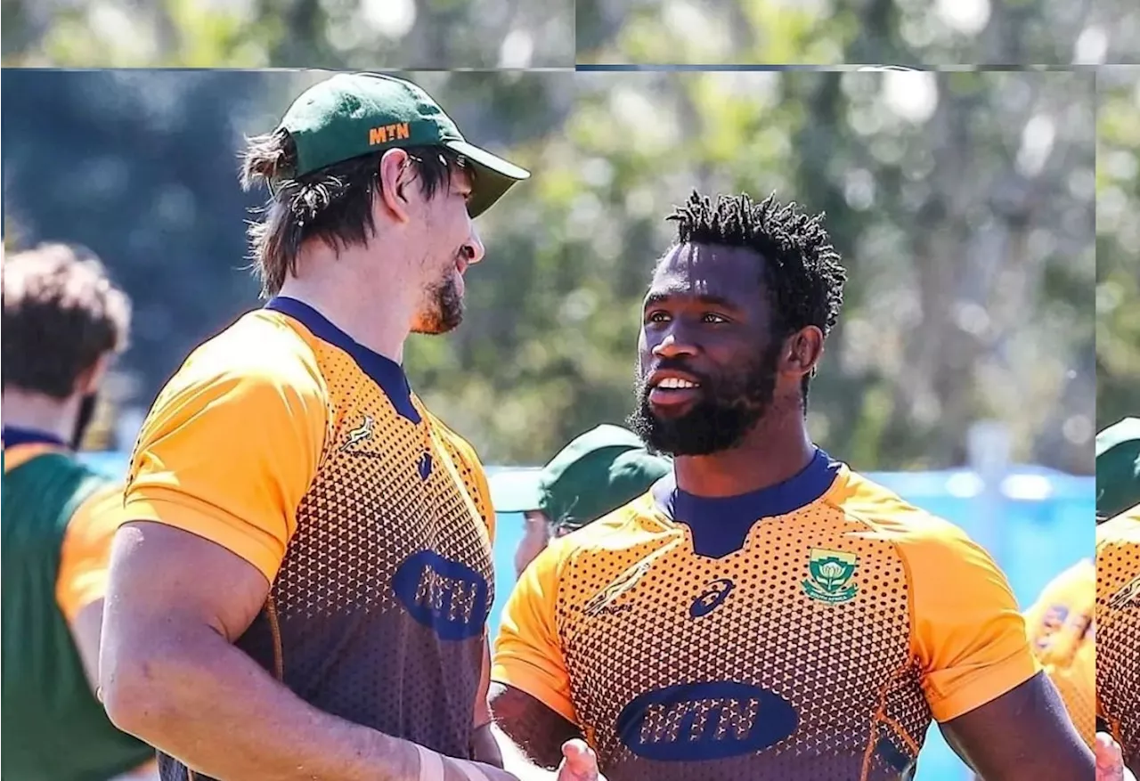 BROMANCE: Kolisi and Elizabedi reunited in Mzansi! (picture)