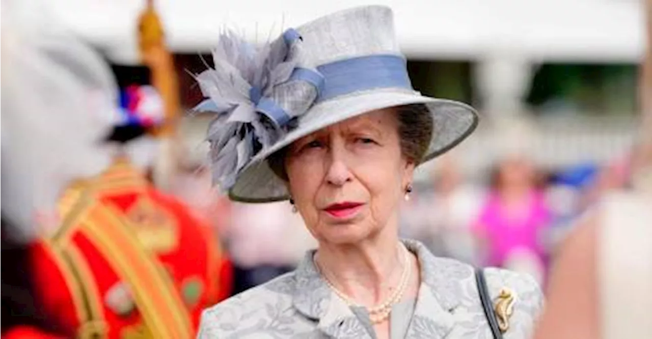 Britain’s Princess Anne in hospital with minor head injury