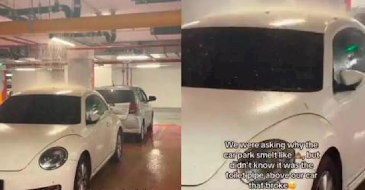 Woman’s car gets a “sewage water shower” at The Exchange TRX