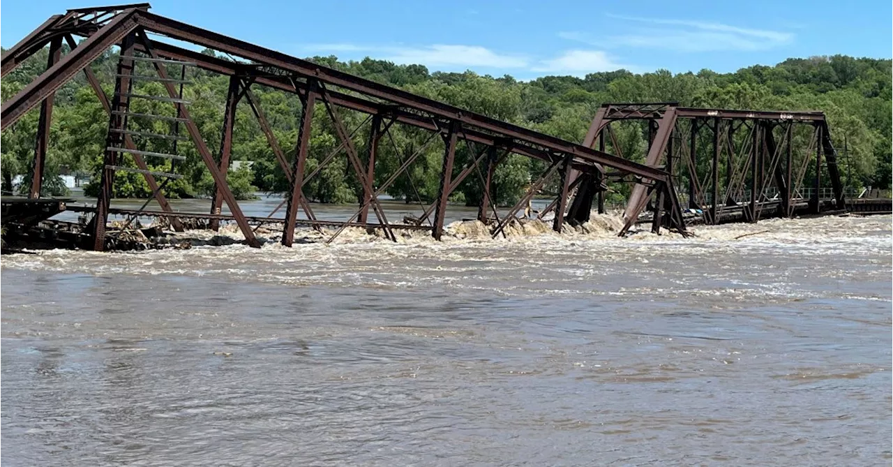 Midwestern Flooding Collapses a Bridge and Kills at Least Two