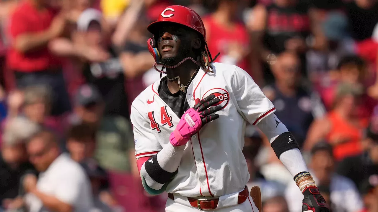 De La Cruz hit a long homer, drives in three runs as Reds rout Pirates ...