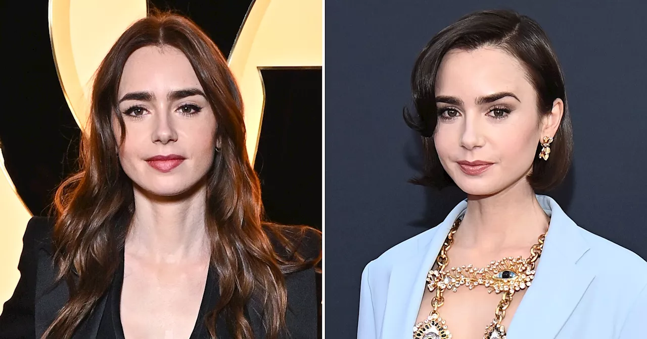 Lily Collins Enters a ‘New Hair Era’ as She Debuts a Timeless Bob