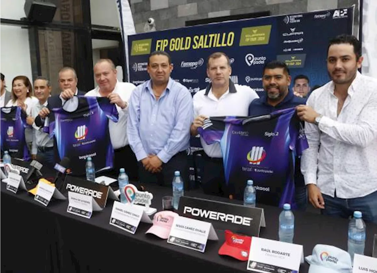 ¡El internacional Fip Gold Padel llega a Saltillo en su edición 2024!