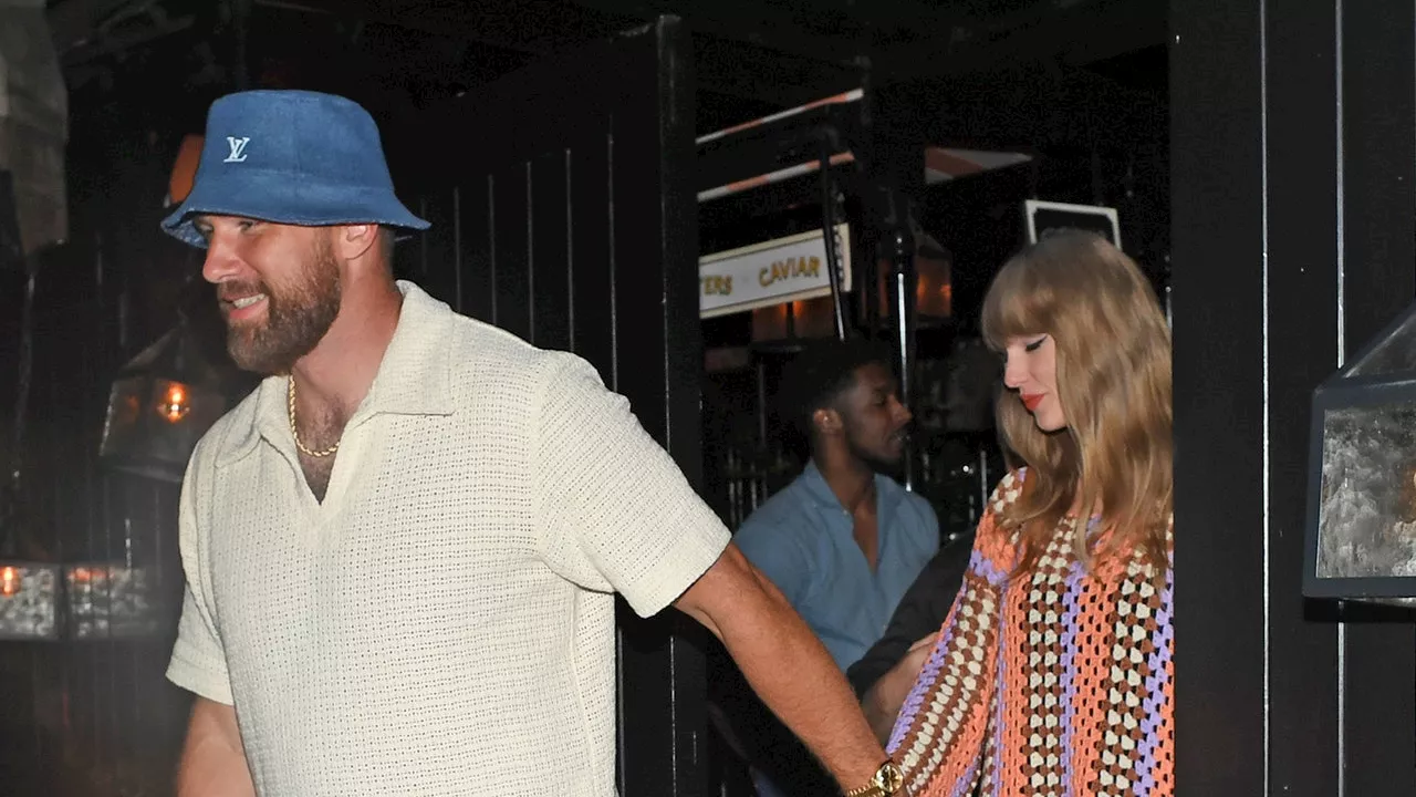 Taylor Swift and Travis Kelce Play Beach Babes In the London Heatwave