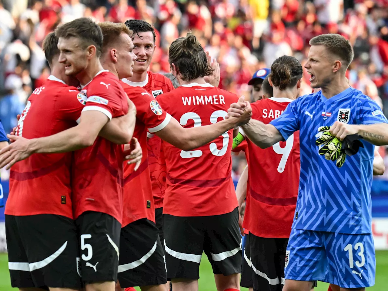 Fußball-EM: Österreich weiter bester Gruppendritter