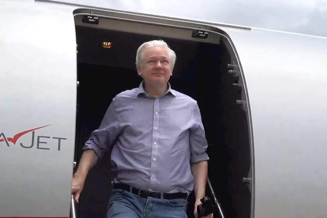 Live updates: Julian Assange arrives for plea deal hearing in Saipan