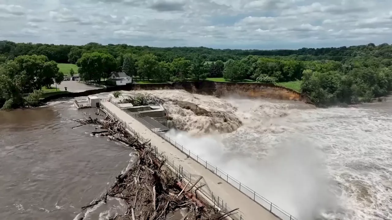 Minnesota’s Rapidan Dam at risk of failing as floods hit Midwest