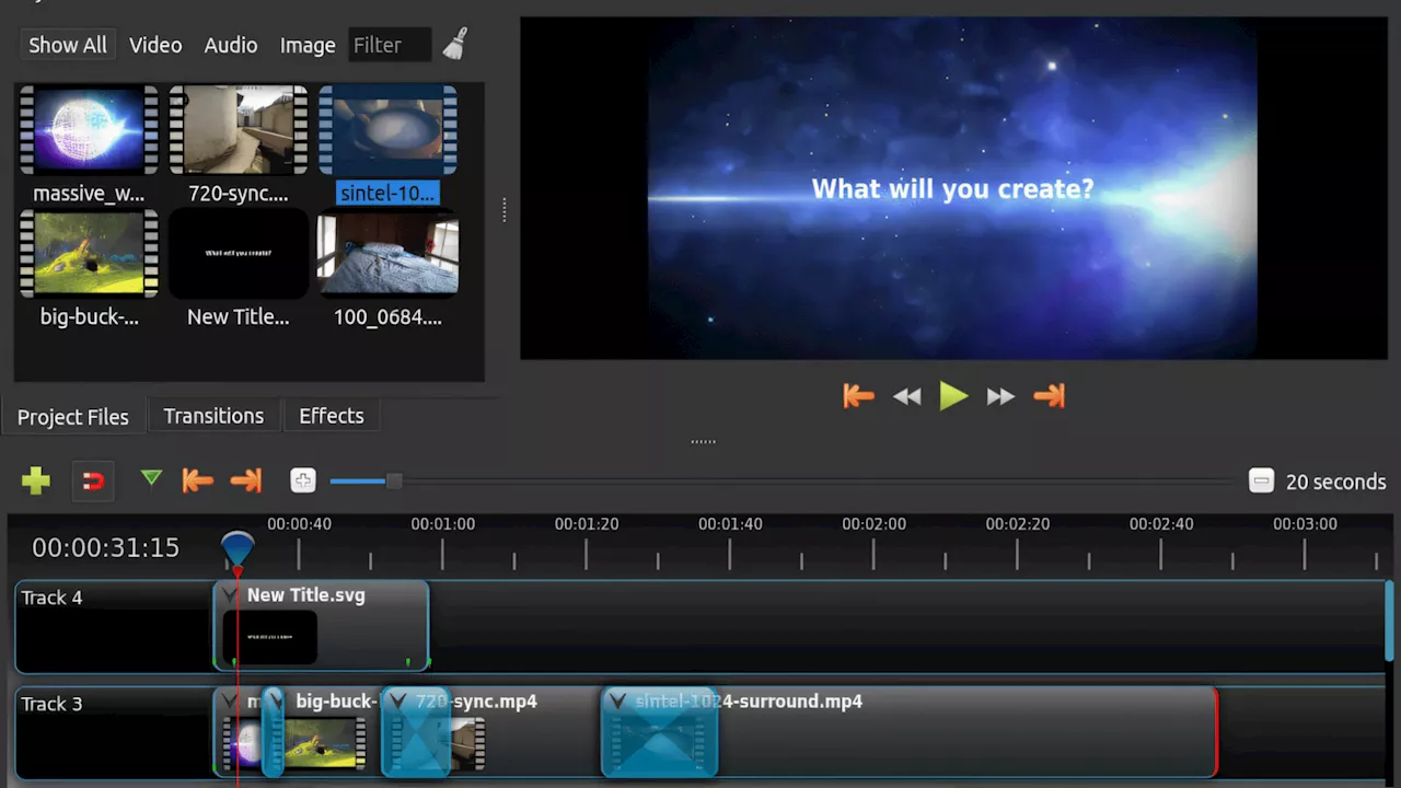 OpenShot Video Editor - quelloffene Software zur Videobearbeitung