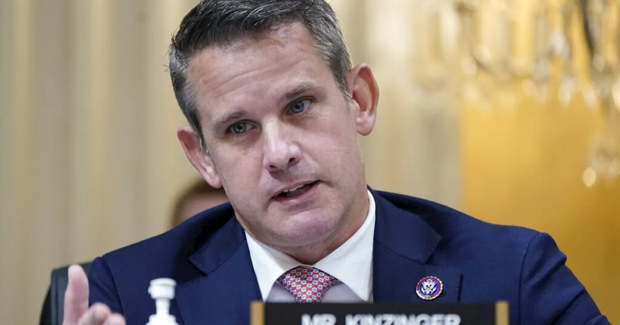 Former GOP Rep. Adam Kinzinger announces he's endorsing Biden for president