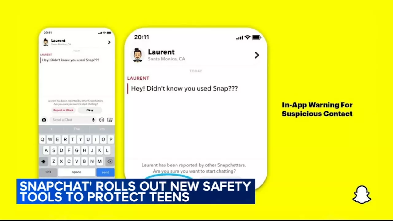 Snapchat is rolling out new safety tools aimed at protecting teens from sextortion