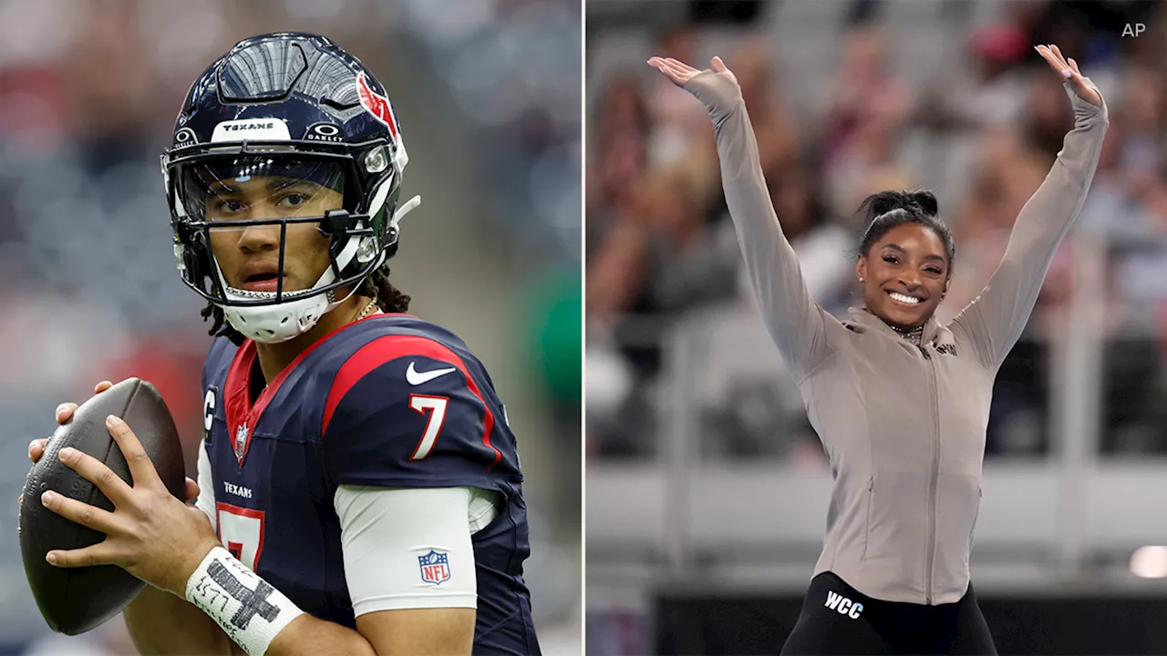 Houston athletes Simone Biles and C.J. Stroud nominated for 2024 ESPYS